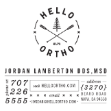 Hello Ortho - Jordan Lamberton, DDS, MSD